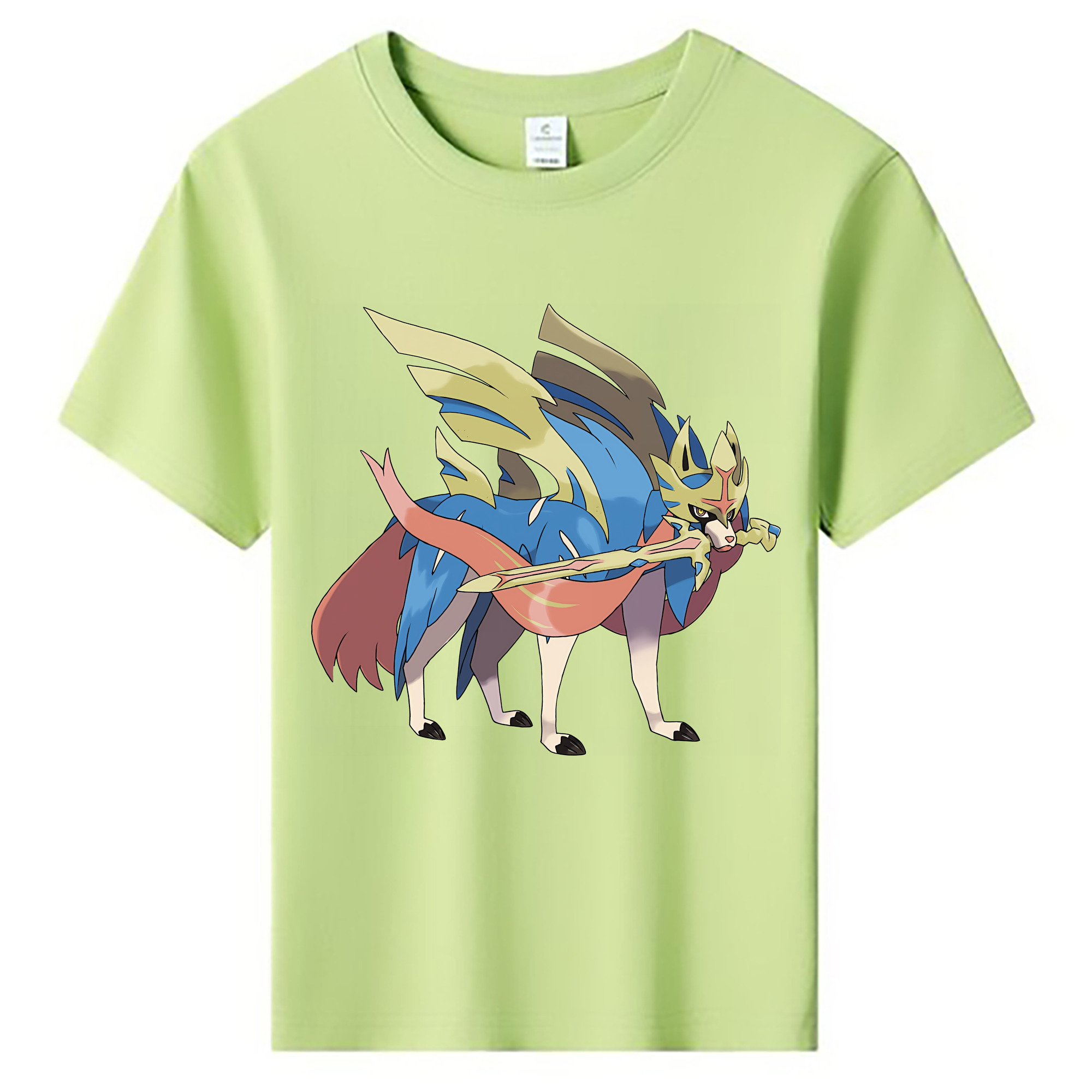 （画像用） ポケットモンスター Pokémon 綿100％キッズTシャツ（フロントプリント）